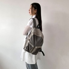 주즈라 투포켓 베이직 투톤 나일론 백팩