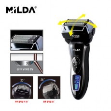 밀다 S1 4중날 전기 면도기 MDSV-S1