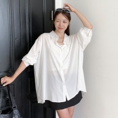 베델부 찰랑 박시핏 컬러 셔츠